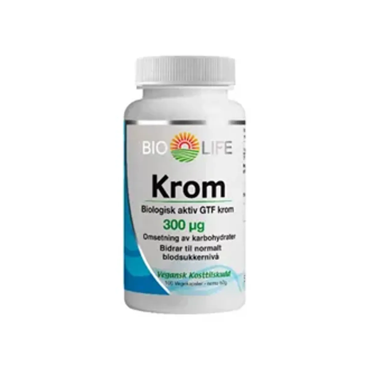Bio Life Krom 100 kapsler